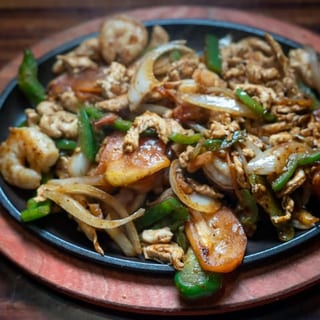Chicken and Shrimp Fajita