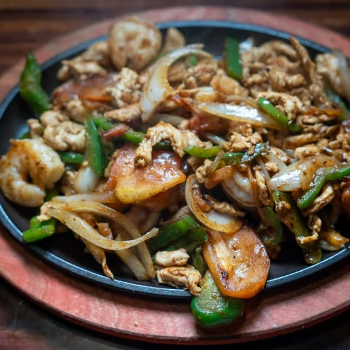 Chicken and Shrimp Fajita