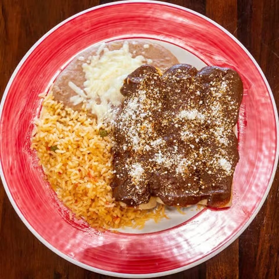 Enchilada De Mole.