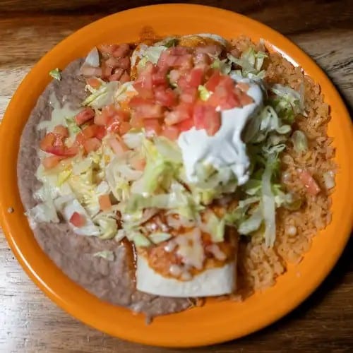 Burrito Dos Charros.