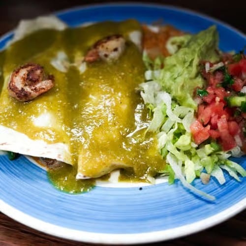 Shrimp Burritos.