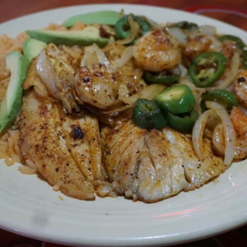 Shrimp and Fish.