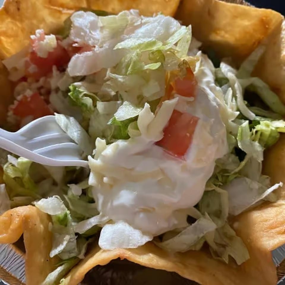 Taco Salad Fajitas.