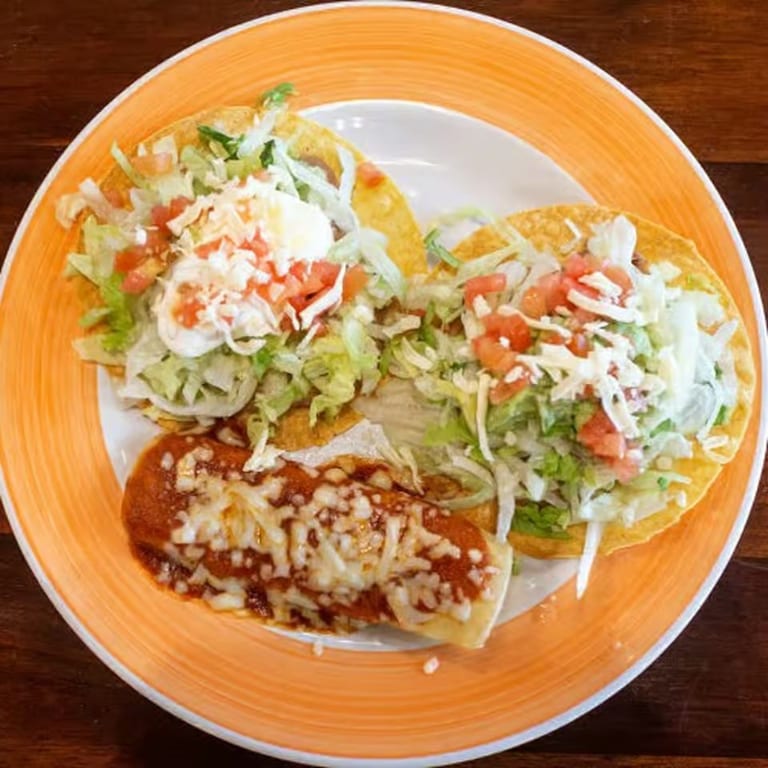 Delicious Bean Tostada