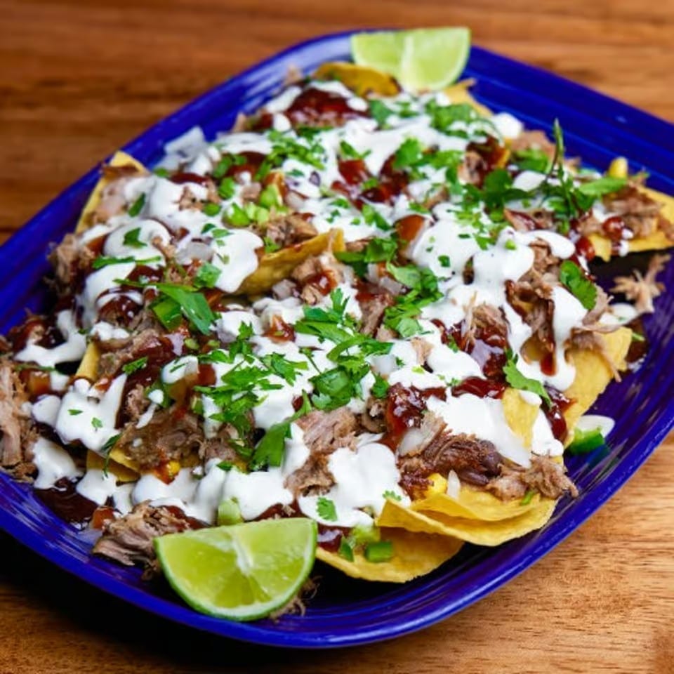 Pork Nachos.